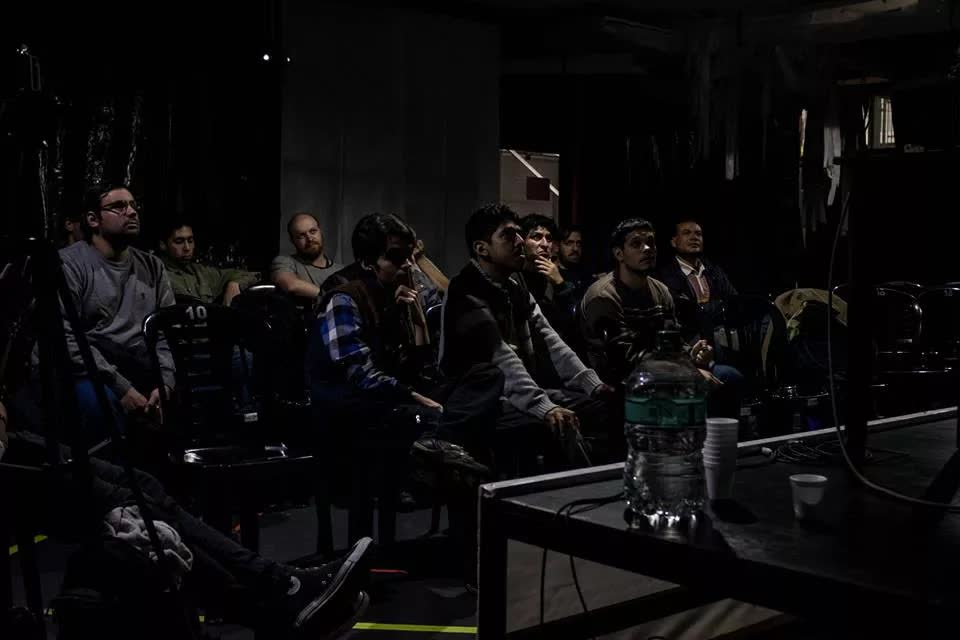 El Teatro San Martín de Buenos Aires a sala Completa durante la presentación de Quirinux GNU/Linux