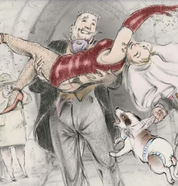 Dibujo de Johanna Quinn