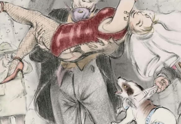 Dibujo de Johanna Quinn