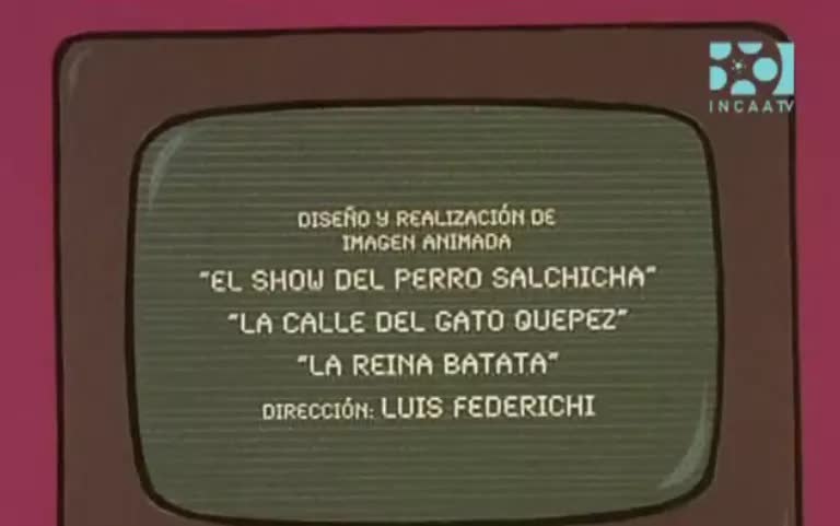Luis Federichi en los créditos de S.O.S Gulubú.