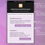 Selector de menú de Quirinux